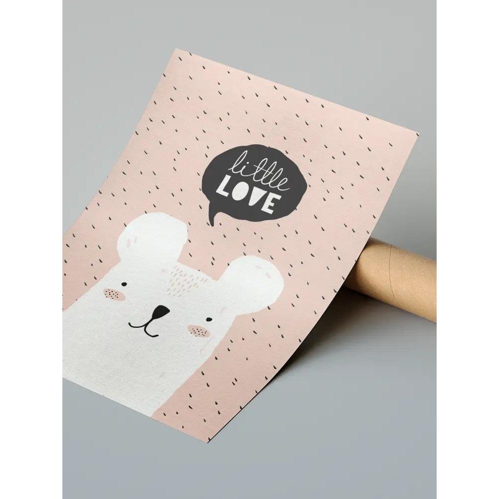 Little Love Çerçeveli Poster