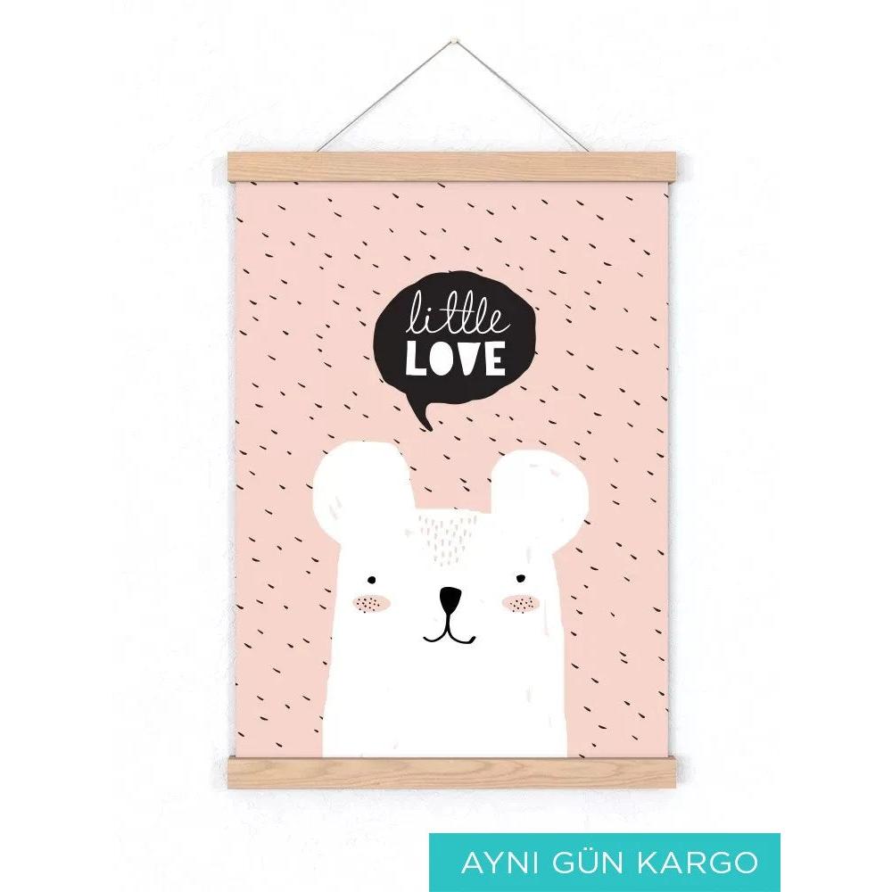 Little Love Çerçeveli Poster