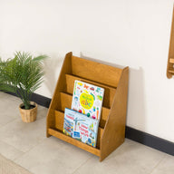 Livi Montessori Yer Kitaplık-Kitaplık-Furnirem-50 cm-2-Raflı-Naturel-NowShopFun