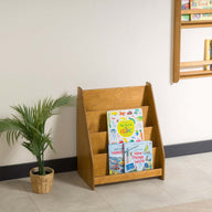 Livi Montessori Yer Kitaplık-Kitaplık-Furnirem-50 cm-2-Raflı-Naturel-NowShopFun