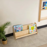 Livi Montessori Yer Kitaplık-Kitaplık-Furnirem-50 cm-2-Raflı-Naturel-NowShopFun