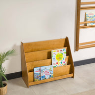 Livi Montessori Yer Kitaplık-Kitaplık-Furnirem-50 cm-2-Raflı-Naturel-NowShopFun