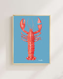 Hazal Türer - Lobster 3' Lü Set Fine Art Baskı