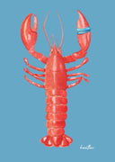 Hazal Türer - Lobster 3' lü Set fine art baskı