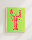 Hazal Türer - Lobster 3' Lü Set Fine Art Baskı