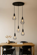 Loft Grid 5'li Sarkıt Avize