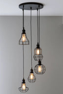 Loft Grid 5'li Sarkıt Avize