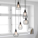 Loft Grid 5'li Sarkıt Avize