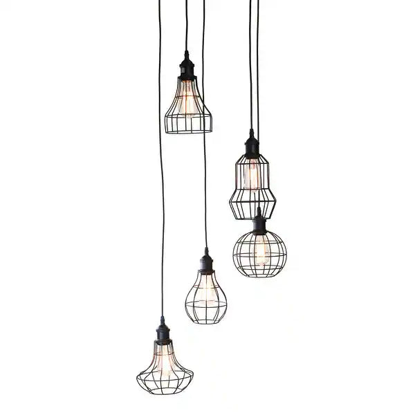 Loft Grid 5'li Sarkıt Avize