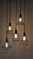 Loft Grid 5'li Sarkıt Avize