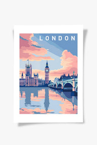 London | Şehir Posteri-Poster-ODA.products-30x40-Çerçevesiz-NowShopFun