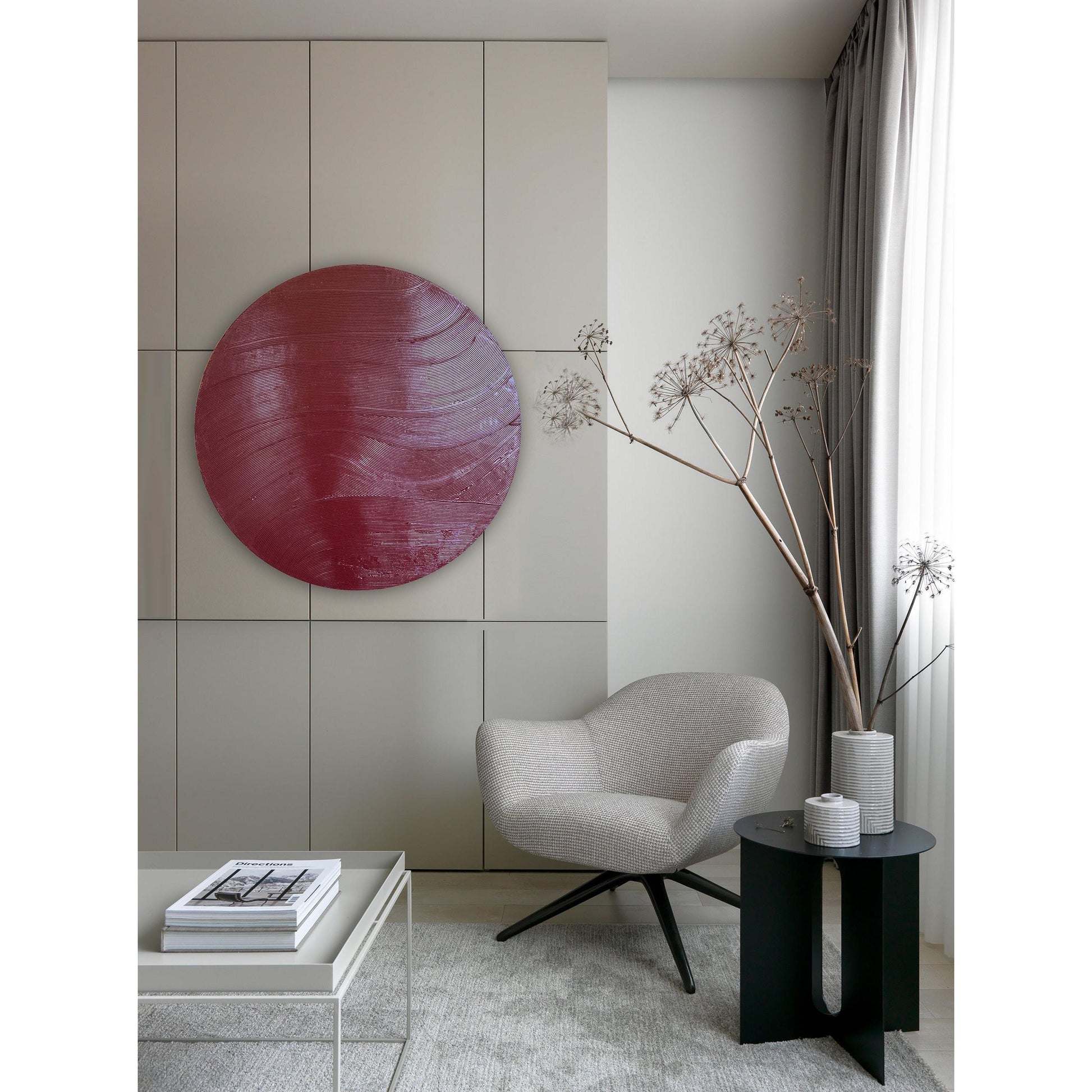 Loop Kanvas Üzeri Akrilik El Yapımı Tablo