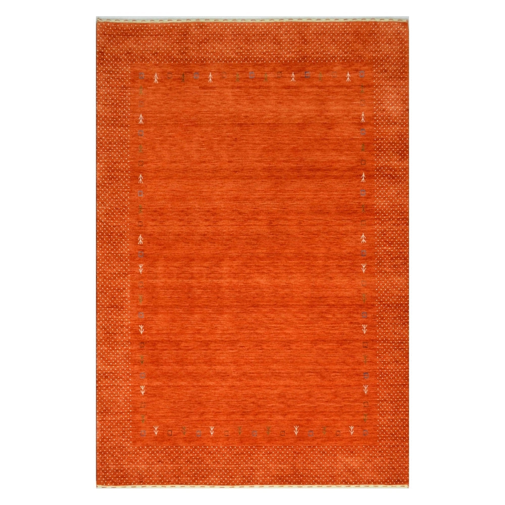 Lori Yünden El Dokuma Etnik Desenli Modern Halı