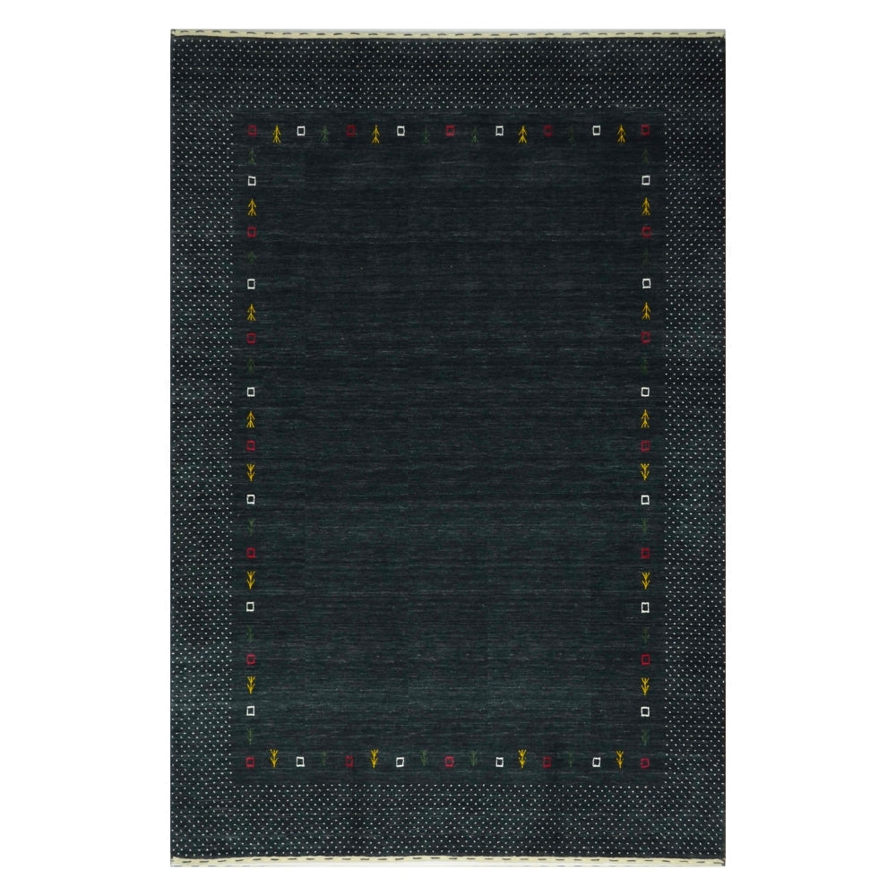 Lori Yünden El Dokuma Etnik Desenli Modern Halı