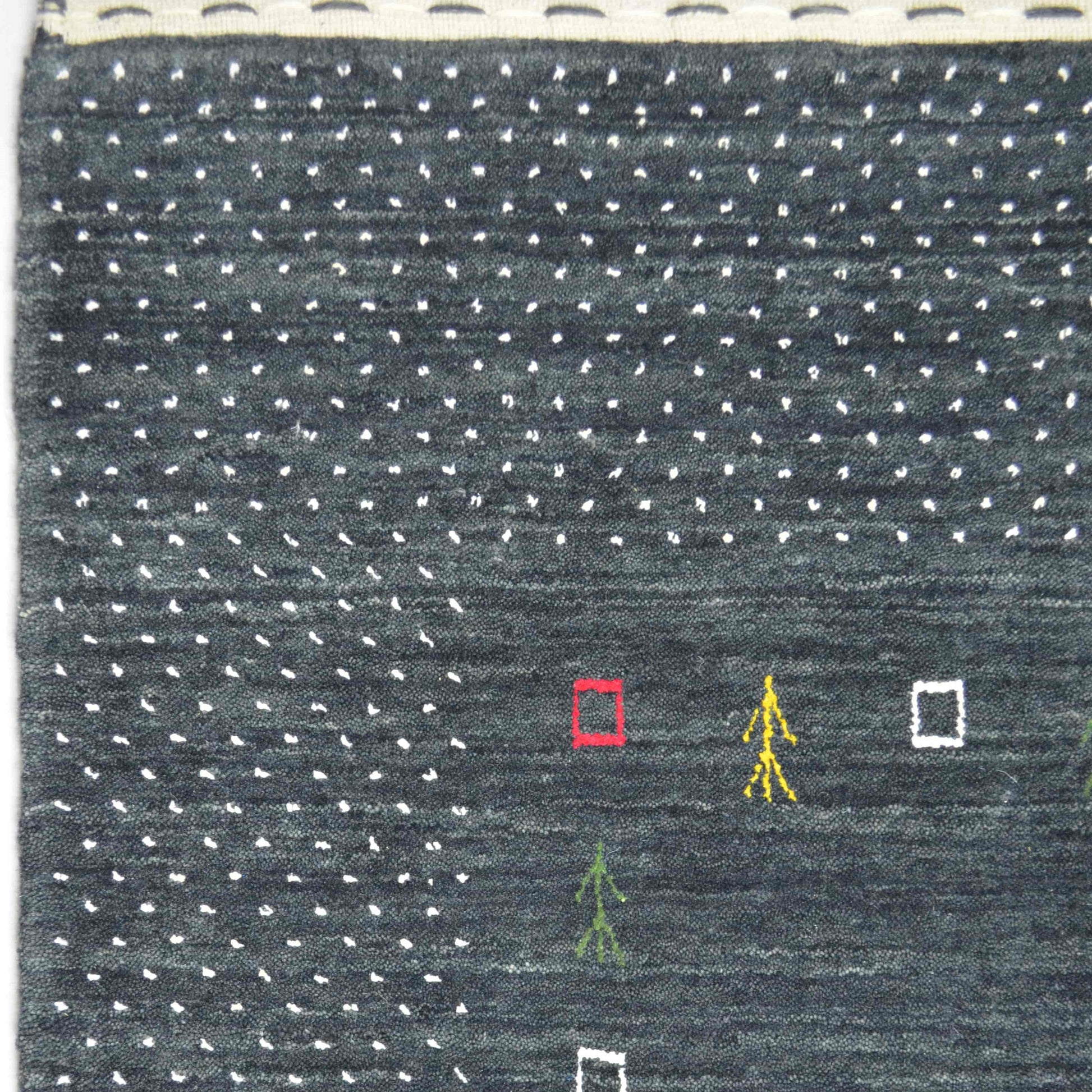 Lori Yünden El Dokuma Etnik Desenli Modern Halı