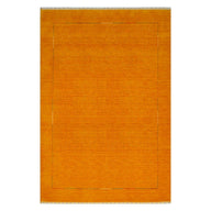 Lori Yünden El Dokuma Modern Halı-Kilim & Halı-KilimCo-60x90 Cm-Hardal-NowShopFun
