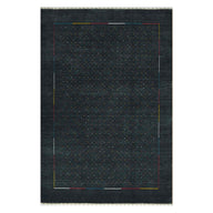 Lori Yünden El Dokuma Modern Halı-Kilim & Halı-KilimCo-60x90 Cm-Antrasit-NowShopFun