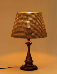 Lumiere Eskitme Kaplama Abajur - Hasır-Abajur-Maisonord-NowShopFun