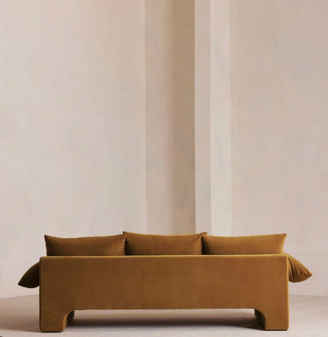 Lumira Kadife Sofa
