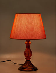 Lunart Antik Abajur - Turuncu-Abajur-Maisonord-NowShopFun