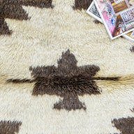 Lyse Rustik Desenli El Dokuma Tülü Halı 136X180 Cm-Kilim & Halı-Soho Antiq-NowShopFun