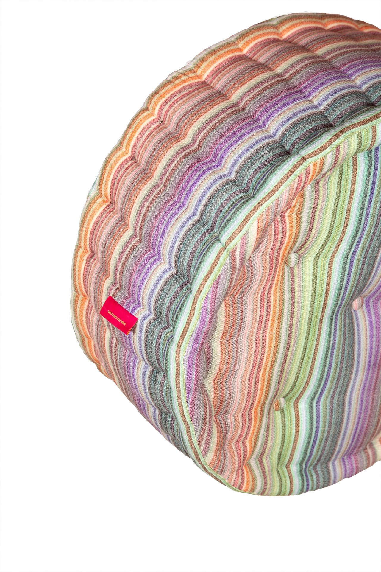 Macaron Pouff Çizgili