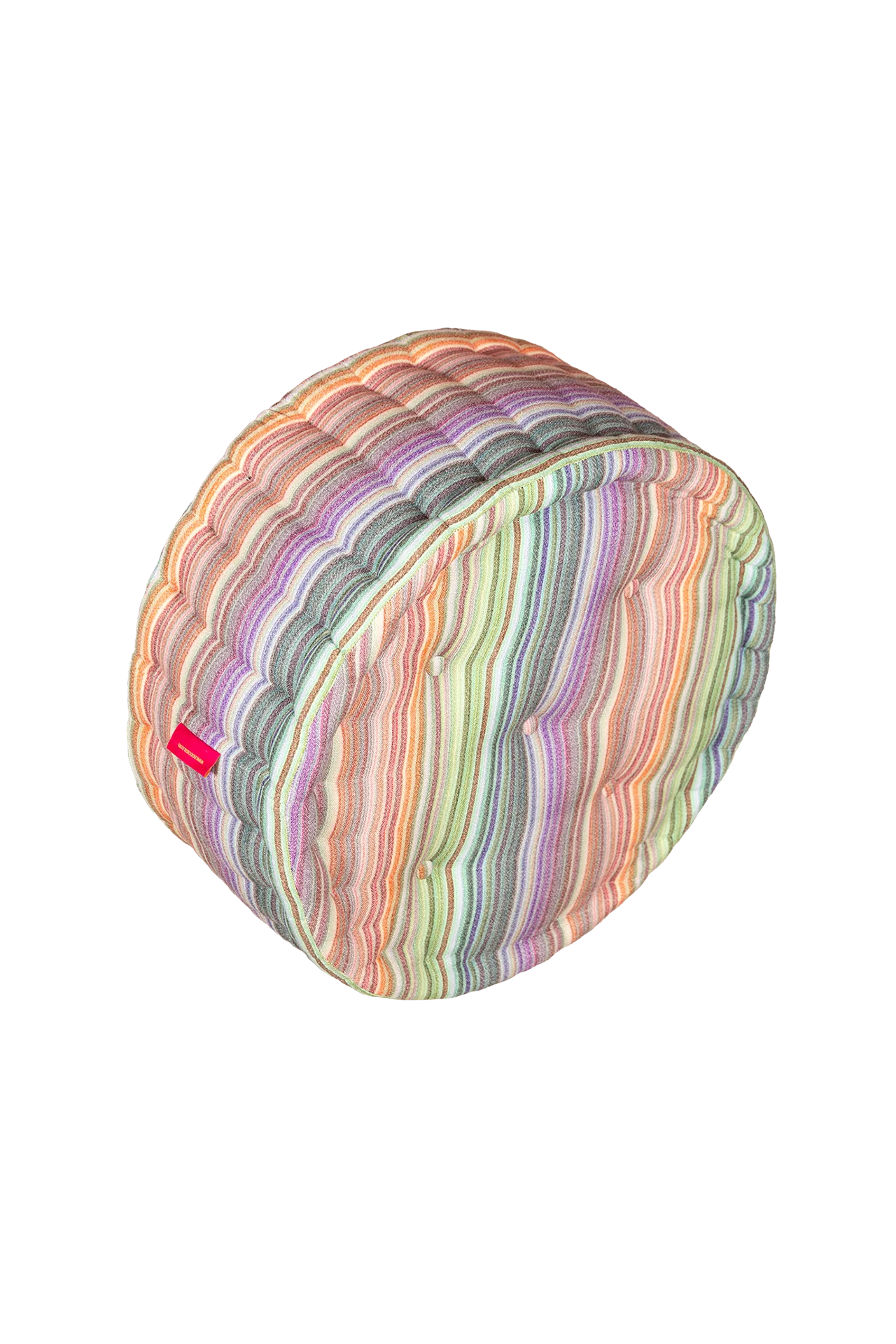 Macaron Pouff Çizgili
