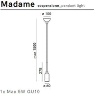 Madame Antrasit Kahverengi Sarkıt Avize-Avize-Il Fanale-NowShopFun