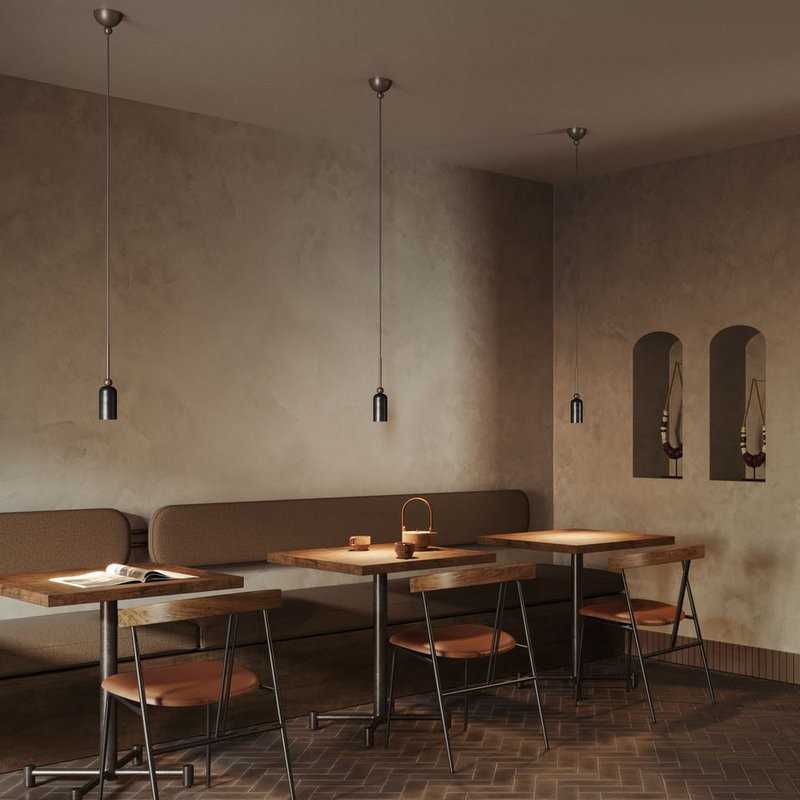 Madame Antrasit Kahverengi Sarkıt Avize