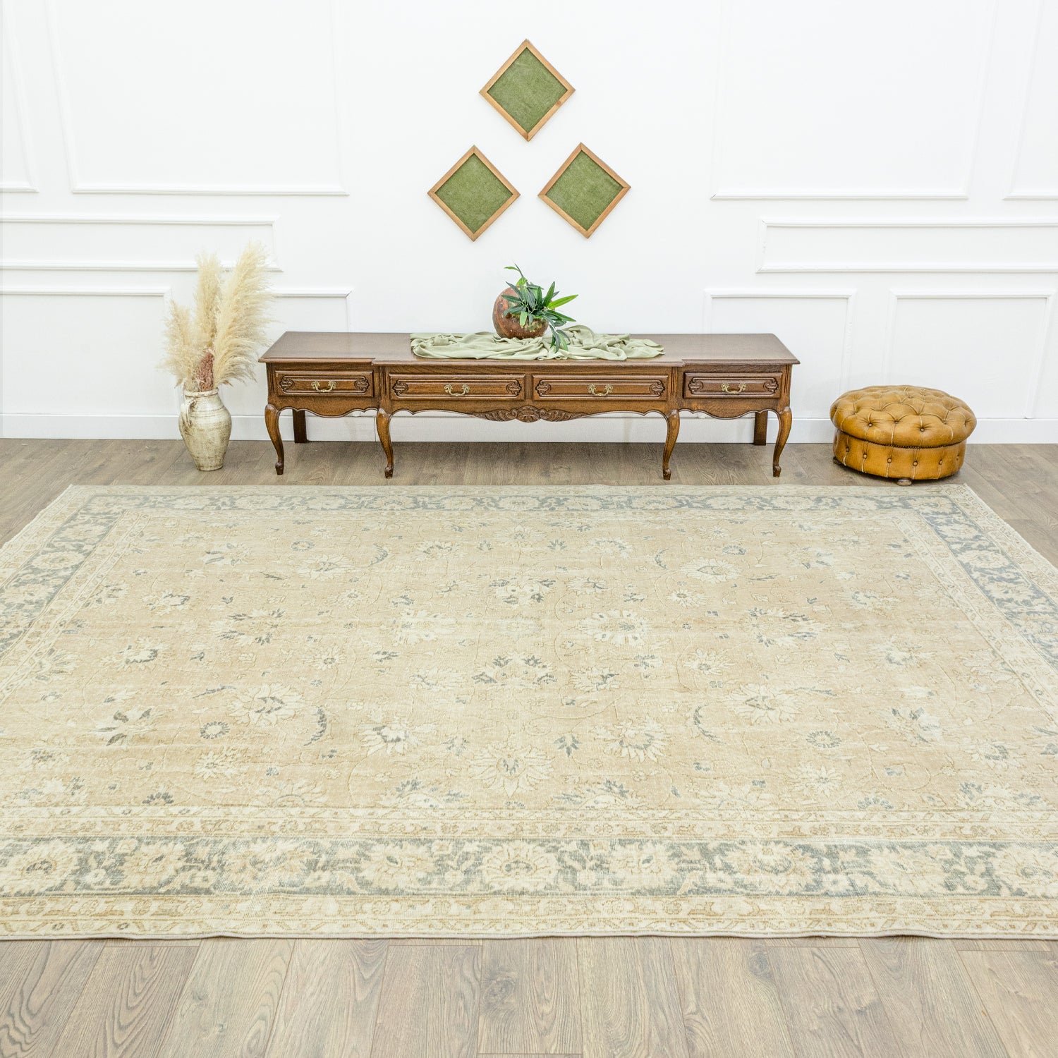 Madel Rustik Tasarımlı El Dokuma Halı 270X382 Cm