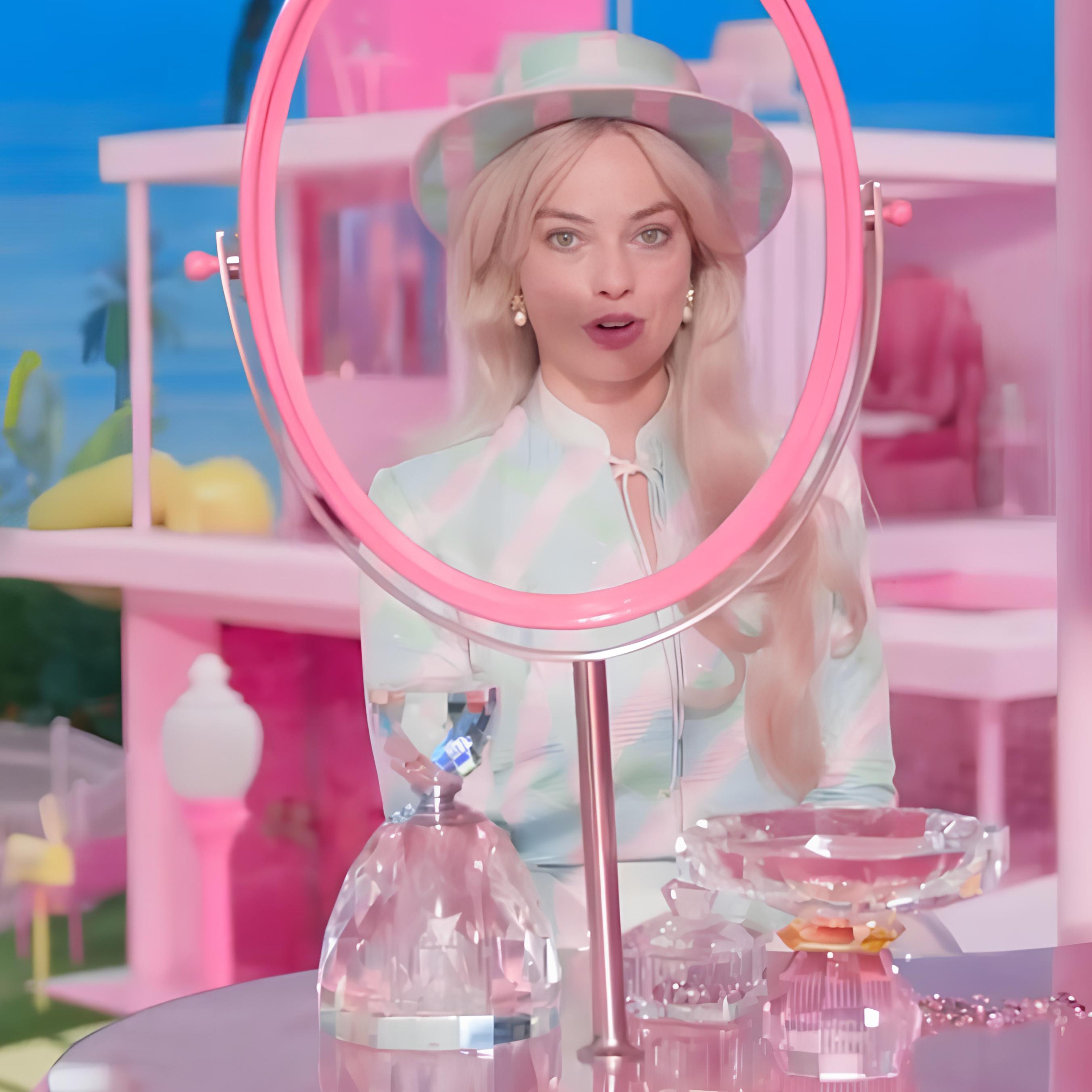 Madison Pembe Barbie Kristal Kase