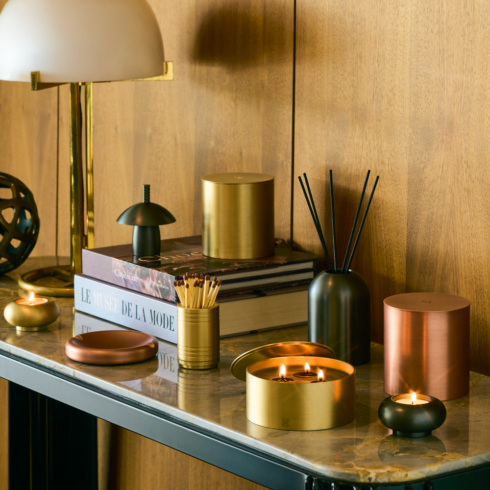 Madrid Pirinç Kapaklı Mum