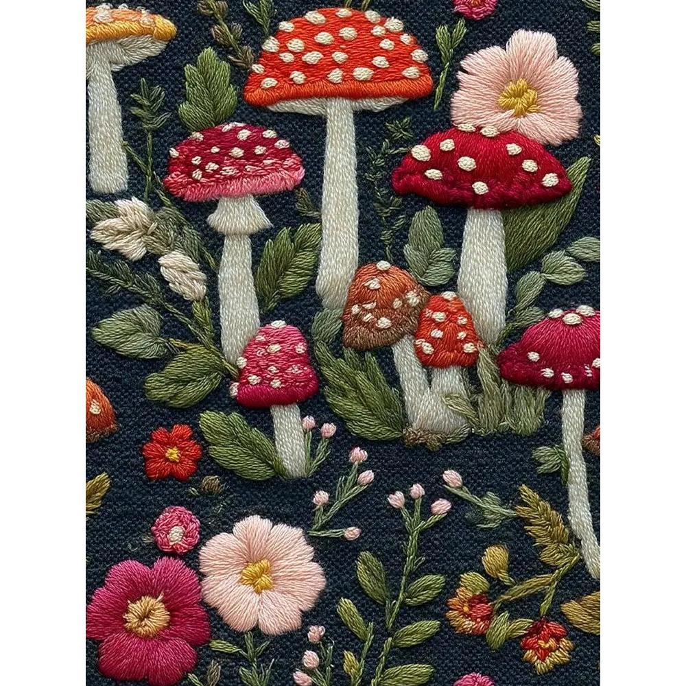 Mantar Dünyası Yastık