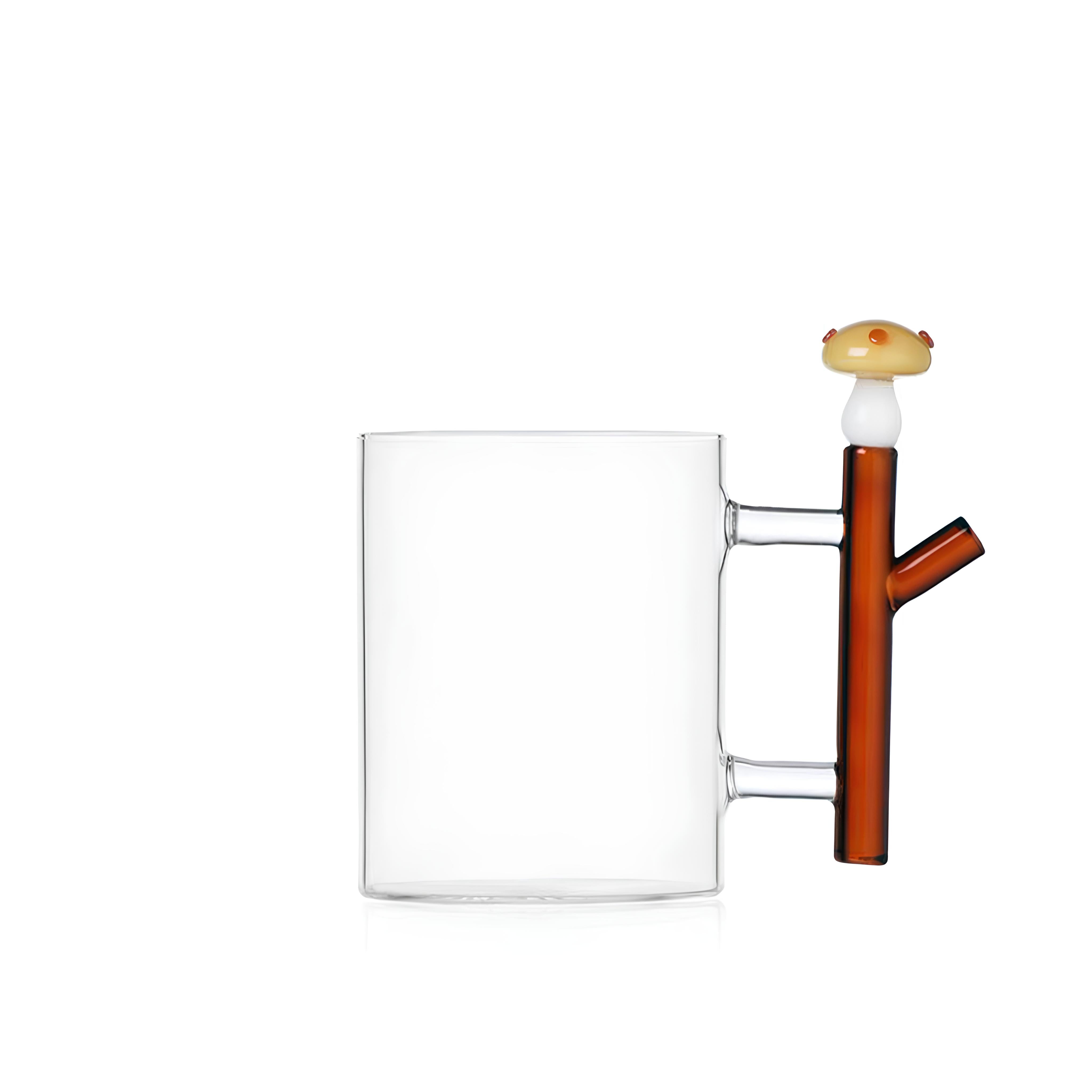 Mantar Figürlü Cam Kupa No:1