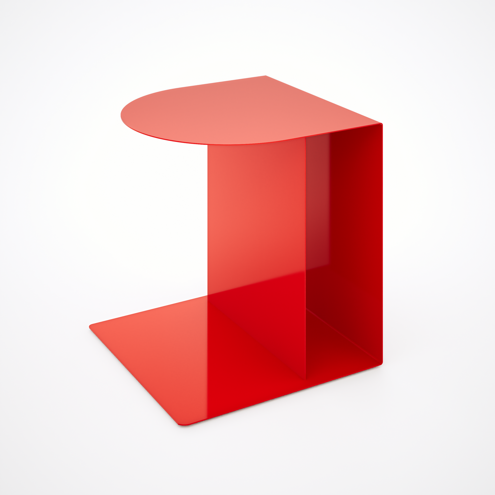 Marela Kırmızı Sehpa