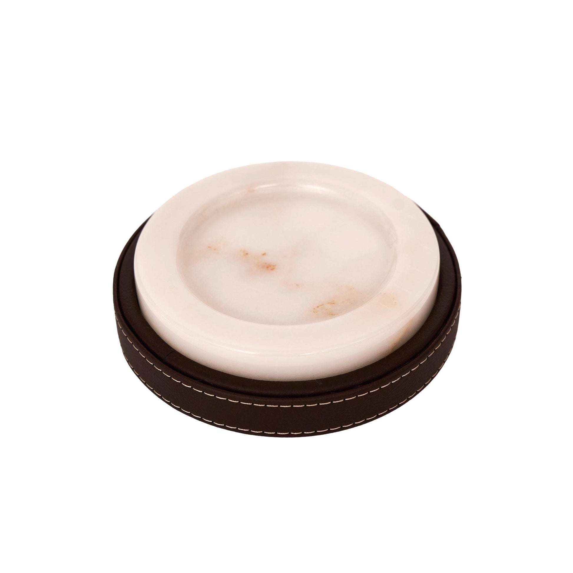 Marlera Beyaz Bardak Altlığı