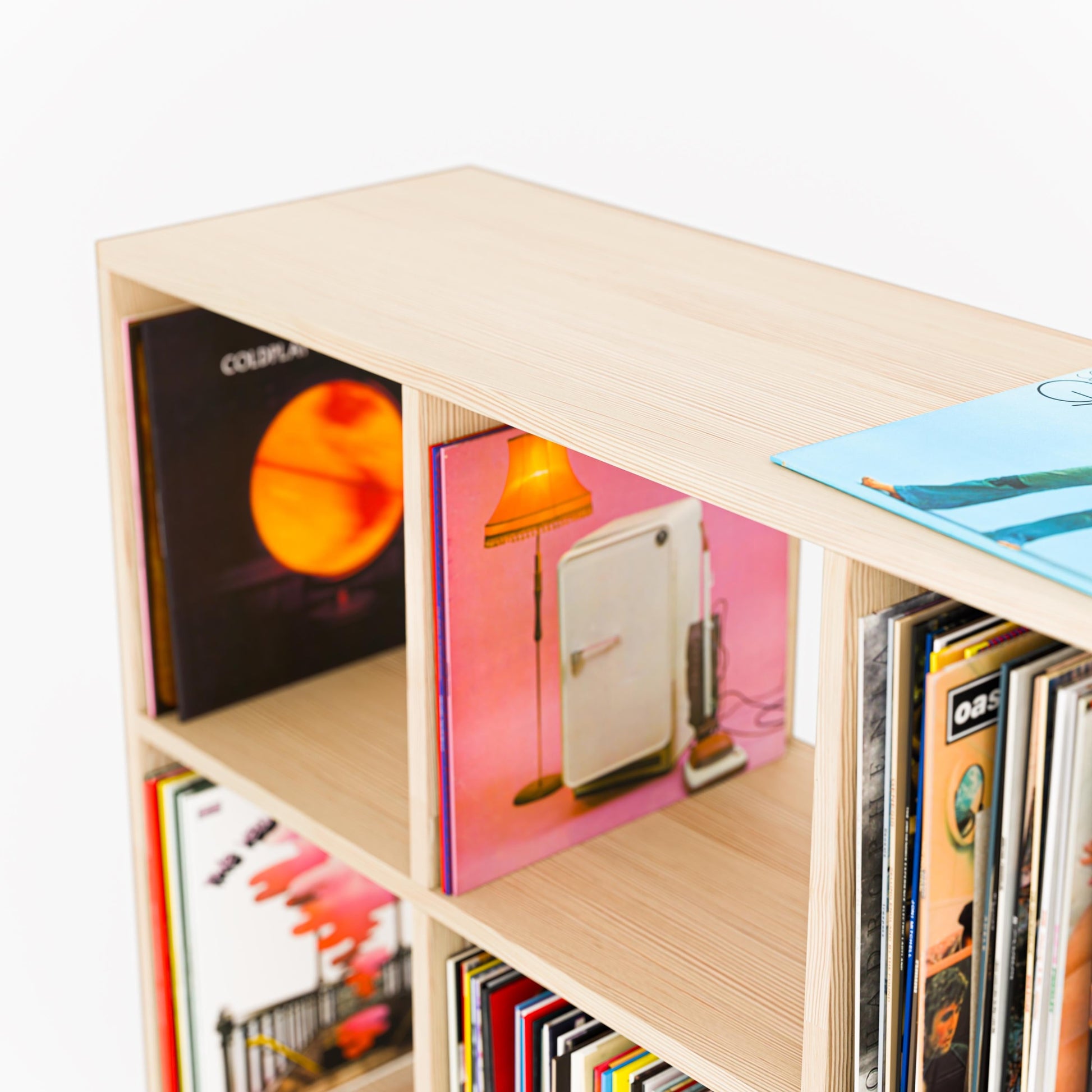 Masif Ahşap Açık Raf Ünitesi