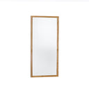 Masif Ahşap Bronz Ayna - REGULAR Serisi - 40x85 CM