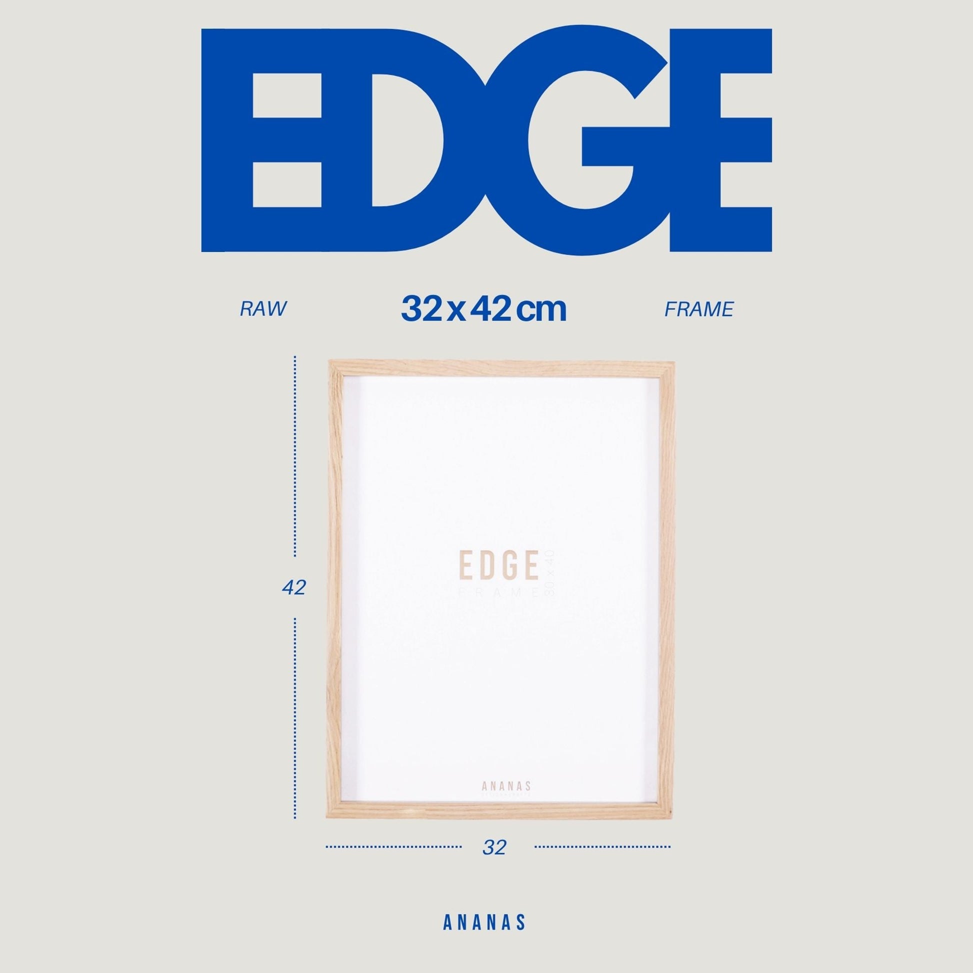 Masif Ahşap Dekoratif Çerçeve Edge Serisi