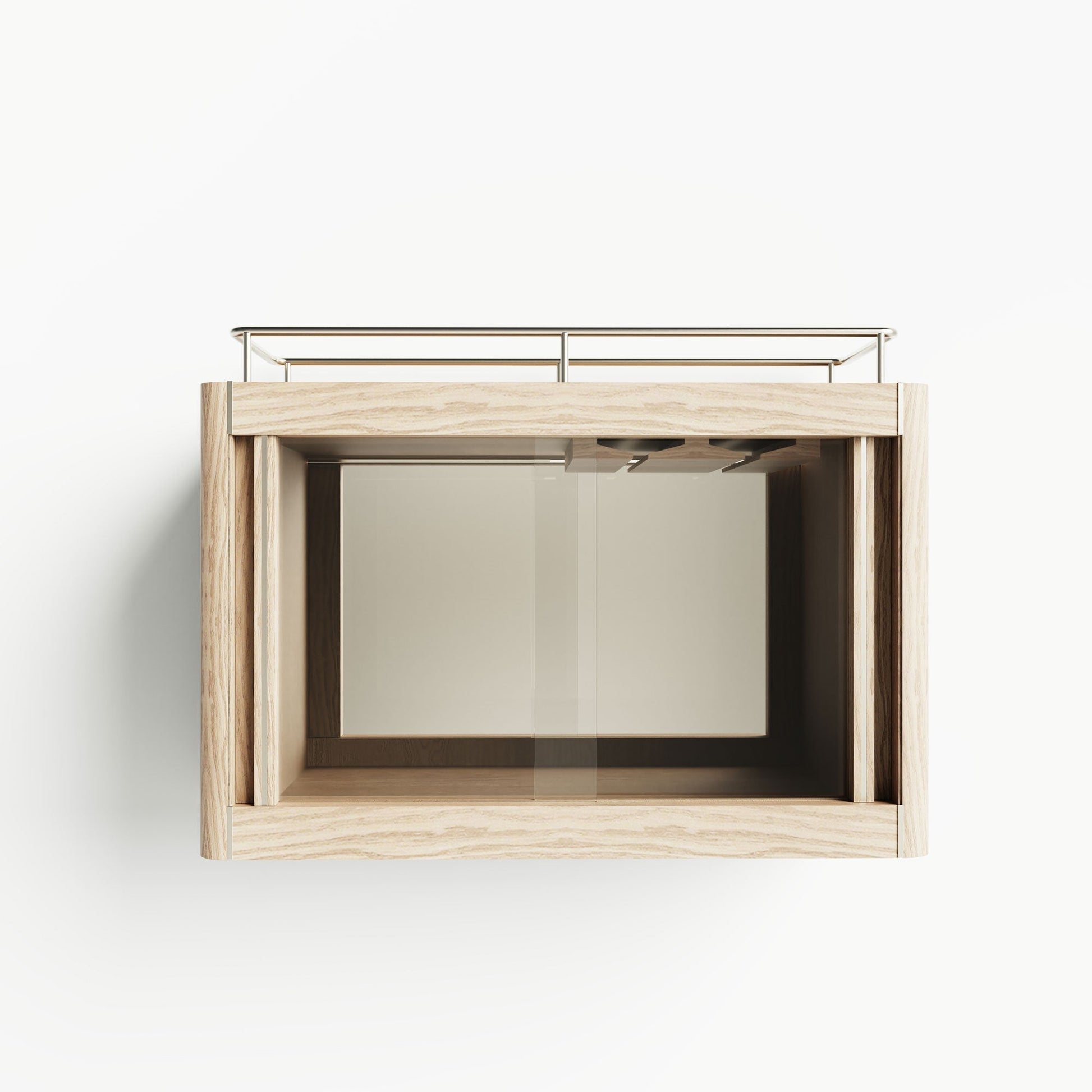 Masif Ahşap İçki Dolabı - Casablanca