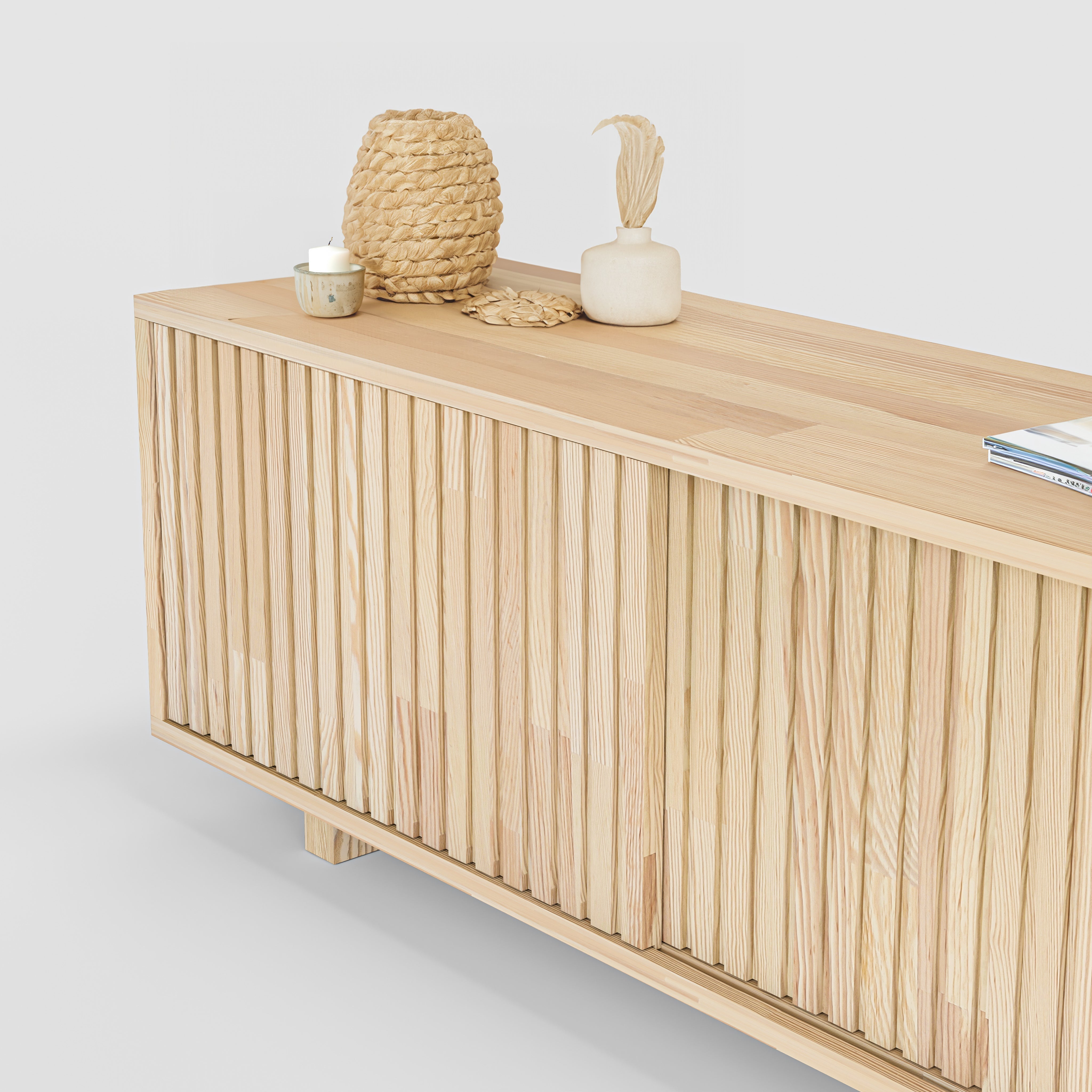 Masif Ahşap Tv Ünitesi