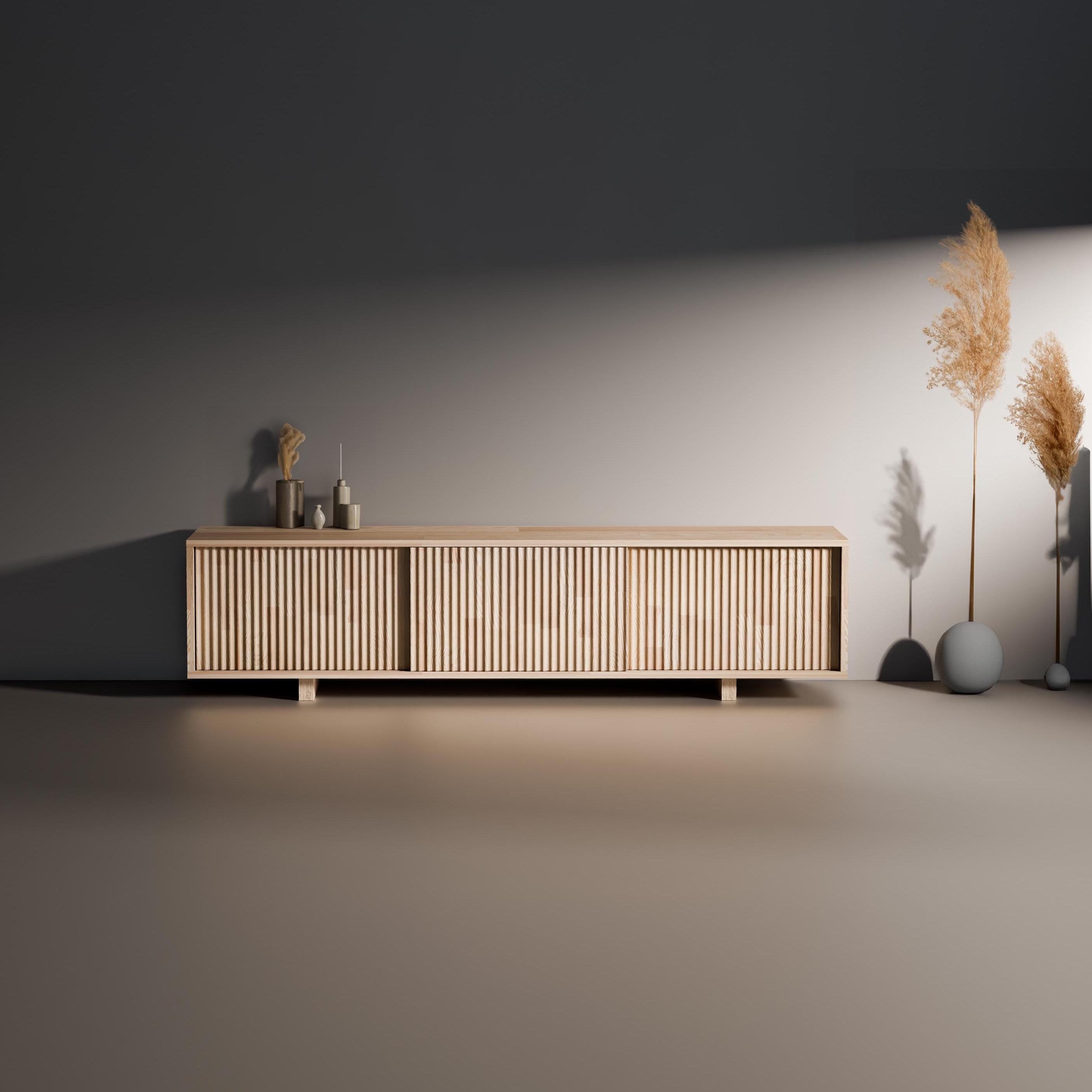 Masif Ahşap Tv Ünitesi