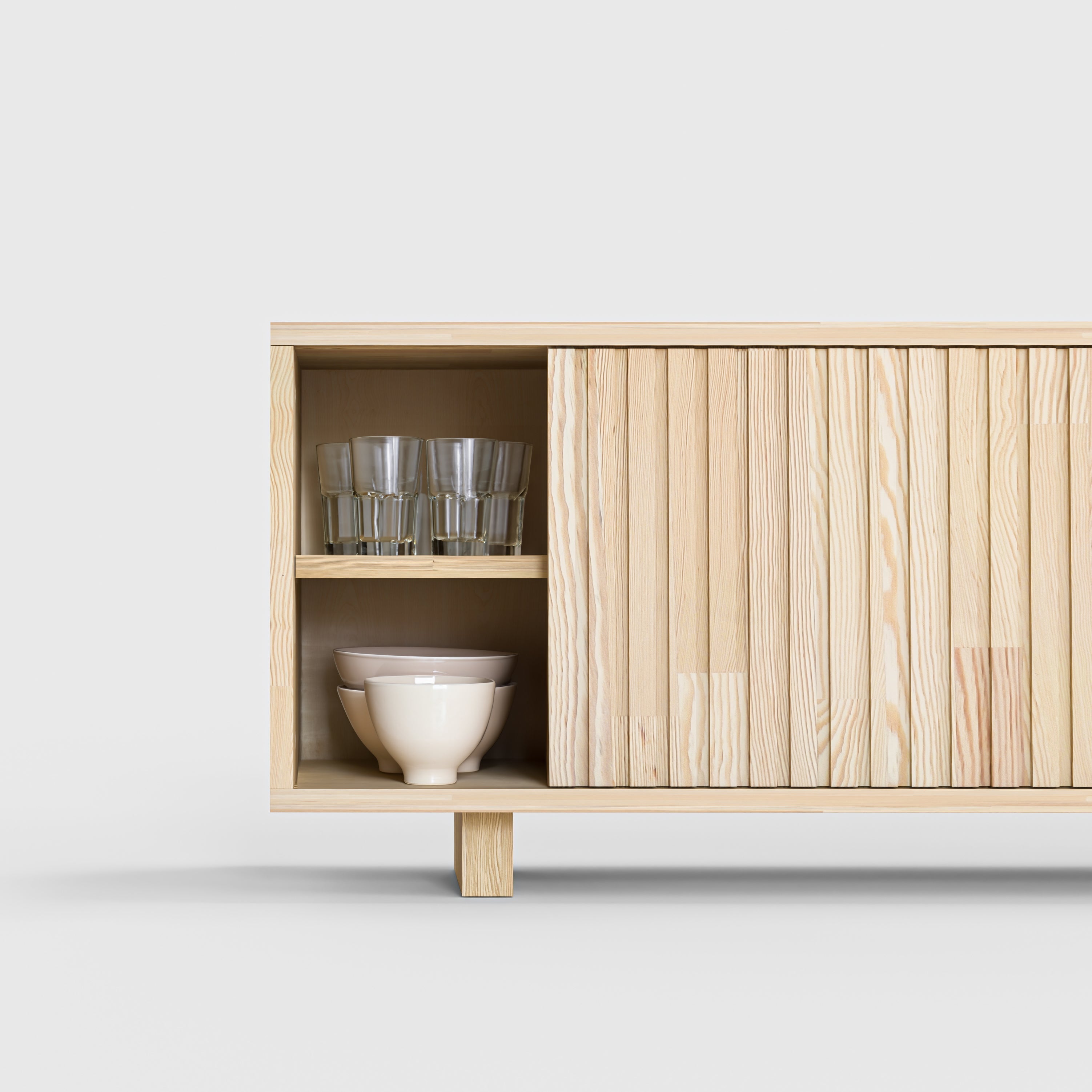 Masif Ahşap Tv Ünitesi