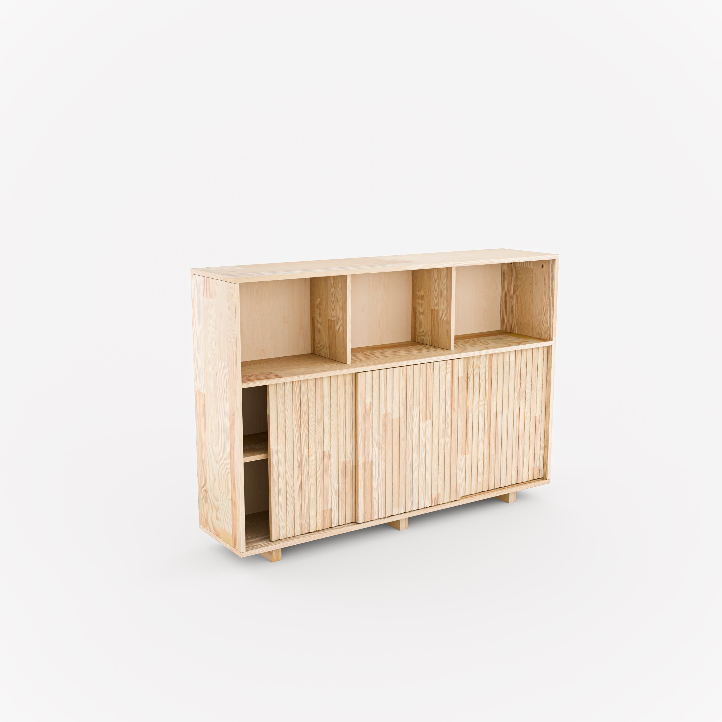 Masif Ahşap Yüksek Büfe & Konsol