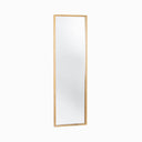Masif Meşe Duvar Aynası - EDGE Serisi - 40x130 CM
