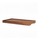 Masif Meşe Sunum Tepsisi – EDGE Serisi - 50x30 CM