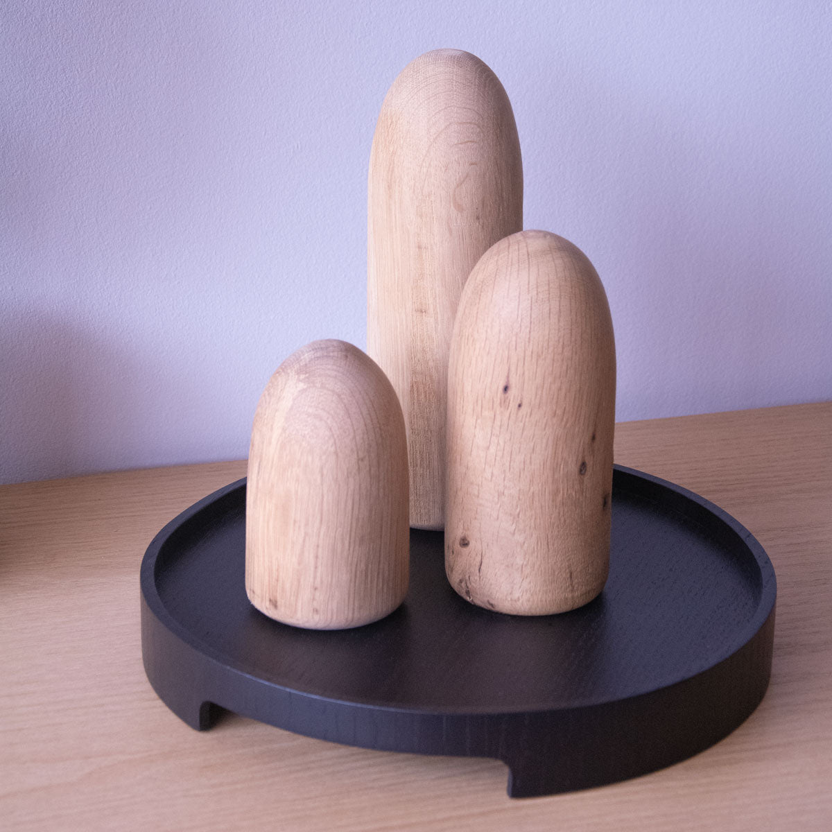 Masif Meşe Sunum Tepsisi – Edge Serisi