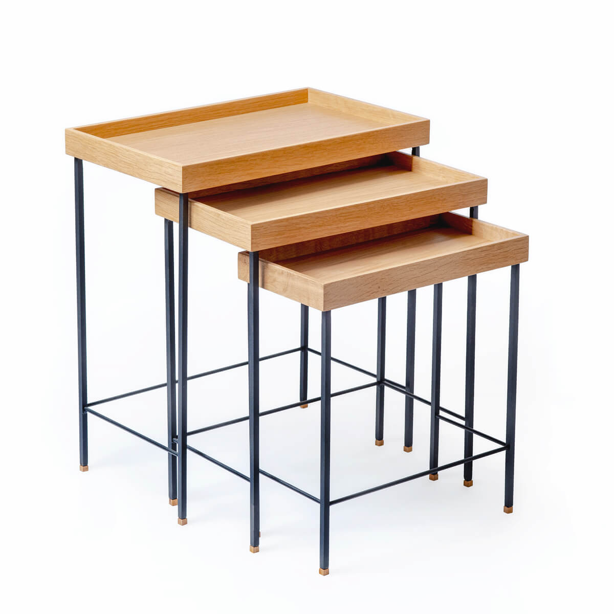 Masif Meşe Zigon Sehpa - Edge Serisi