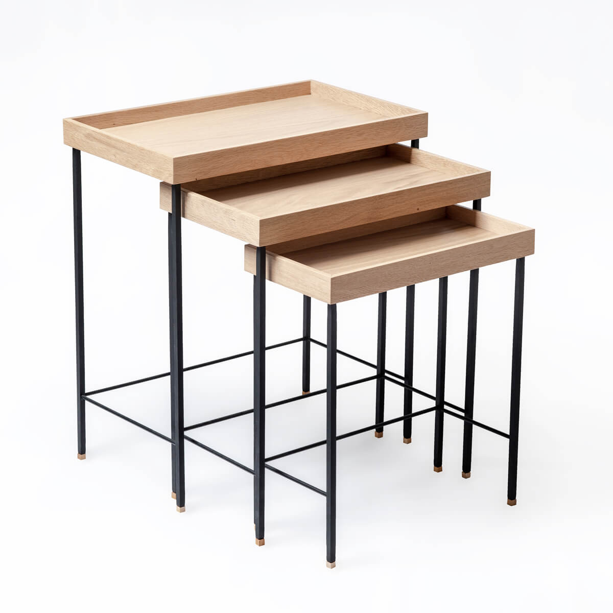 Masif Meşe Zigon Sehpa - Edge Serisi