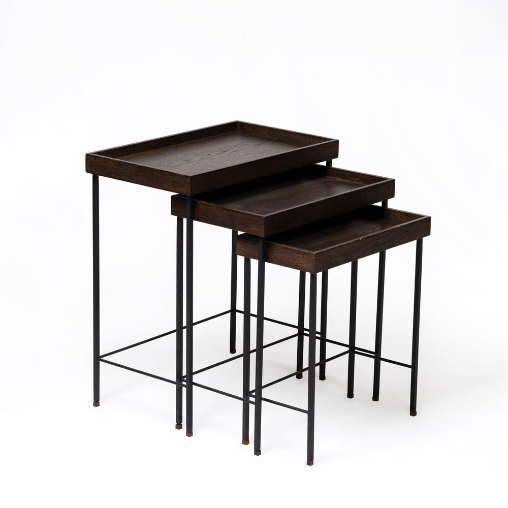 Masif Meşe Zigon Sehpa - Edge Serisi